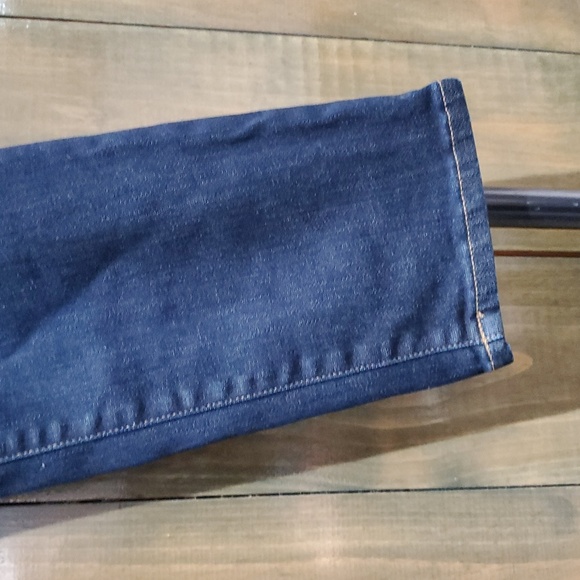 MADEWELL DARK DENIM JEANS SIZE 25 STRETCH SPANDEX - Picture 3 of 8